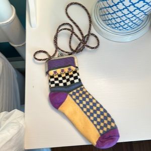 Mackenzie-Childs Sock purse